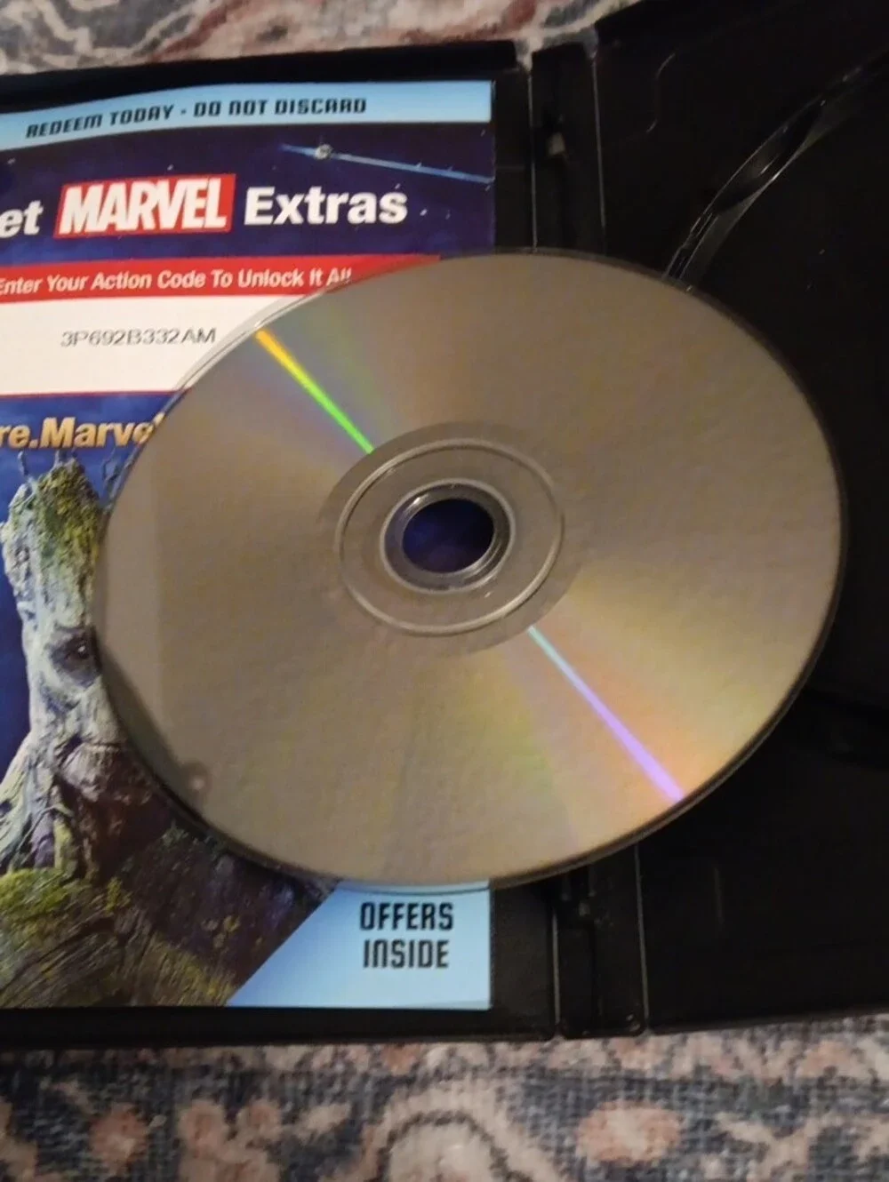 Guardians of the Galaxy DVD